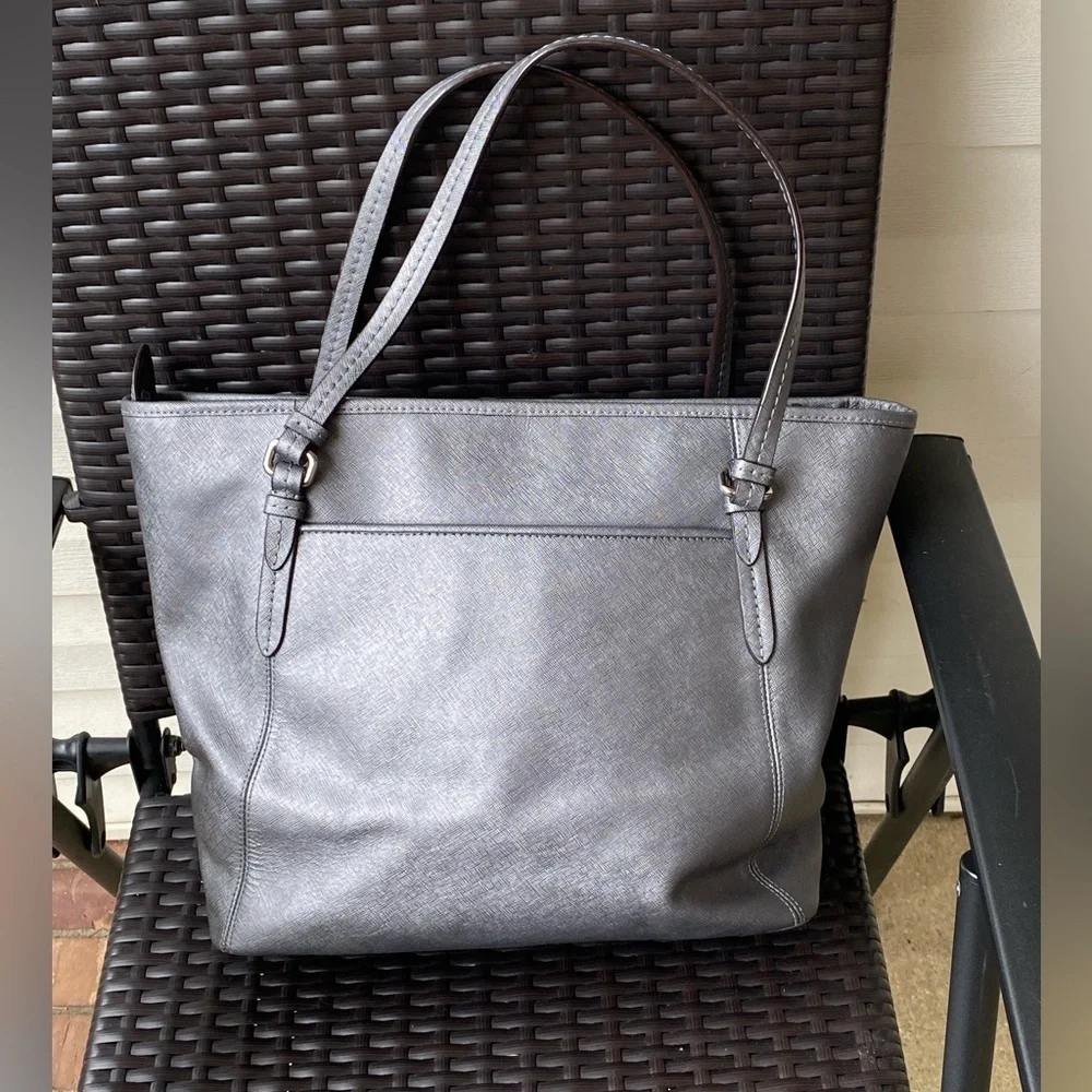 Coach Saffiano Leather Tote, Medium